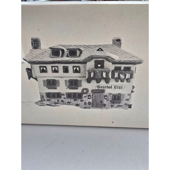 DEPT. 56 GASTHOF EISL - ALPINE VILLAGE #65404  With Box - Picture 3 of 10